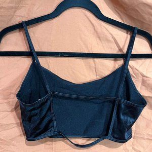 Garage Shiny Cage Back Bralette
